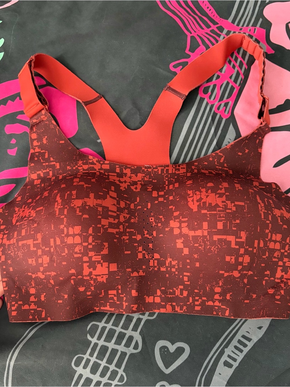 Brooks 34C halter sports bra lightly padded